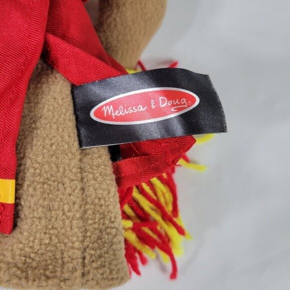 Melissa and Doug Pompomovich Cheerleader Hand Puppet Yellow Hair Blue Eye - Picture 9 of 11